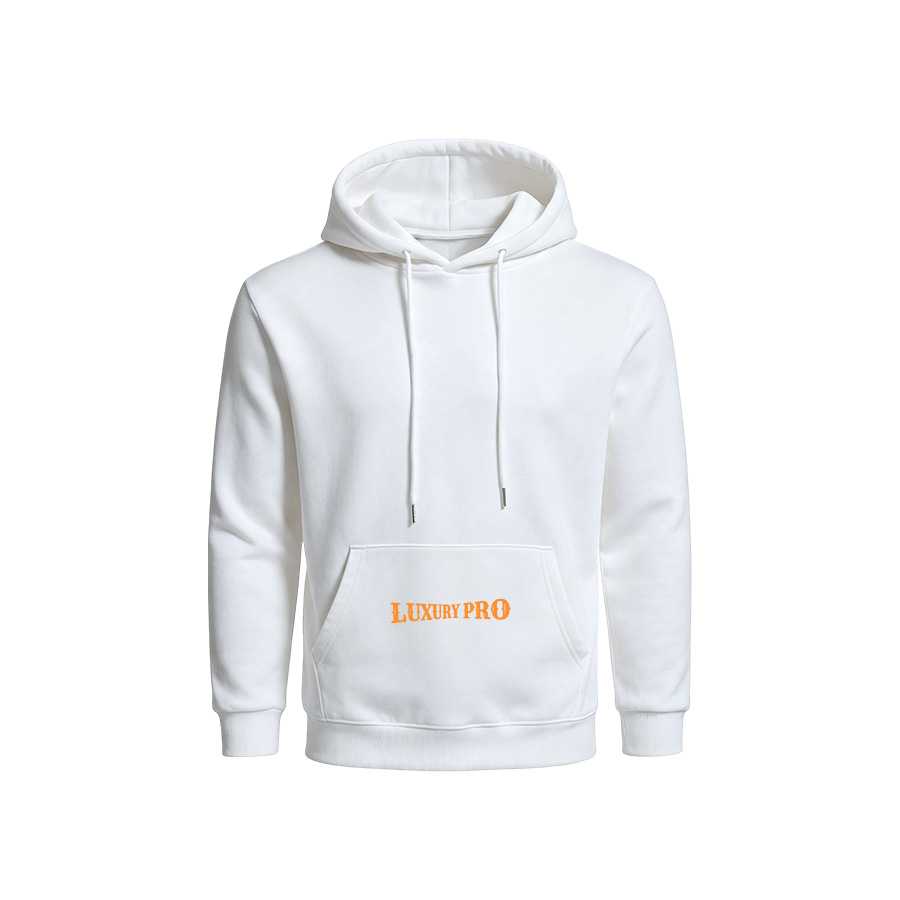 2D Color-Block Hooded Sweatshirt