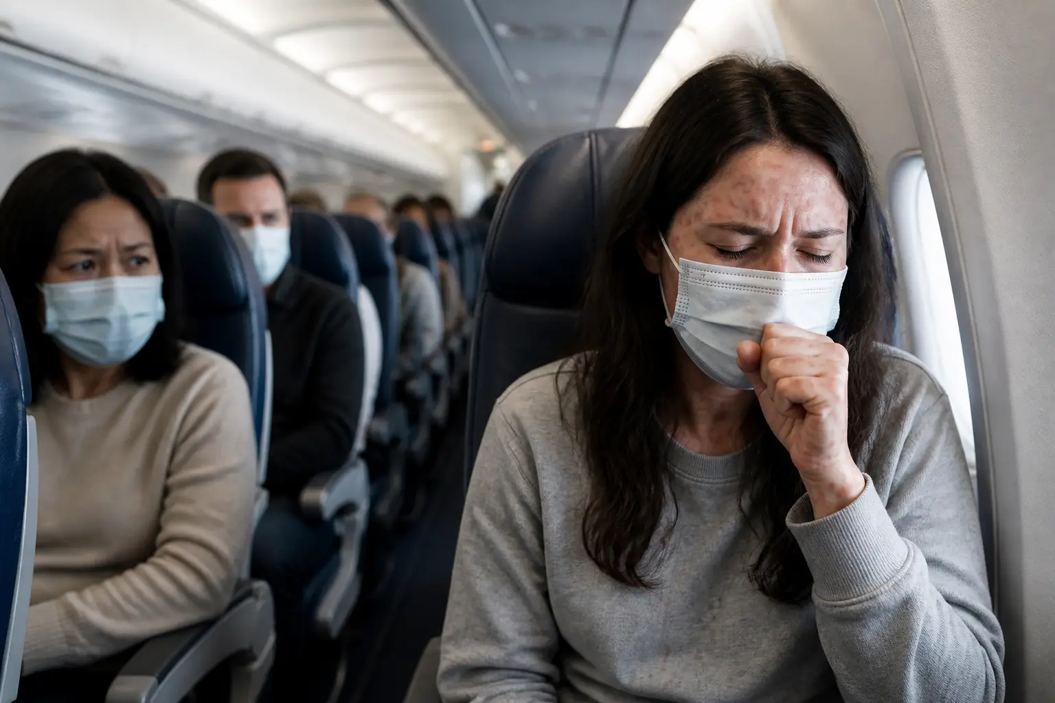 Editorial image for California officials warn of measles exposure from unvaccinated passenger