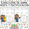 Ejercicios de suma resta y multiplicación