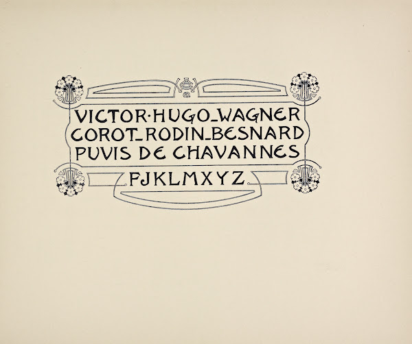 Beispiele kunstlerischer Schrift Pl006 1900