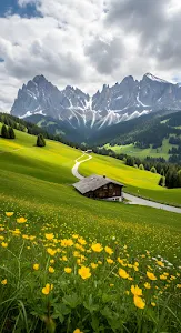 Macro Frost Crystals on Glass