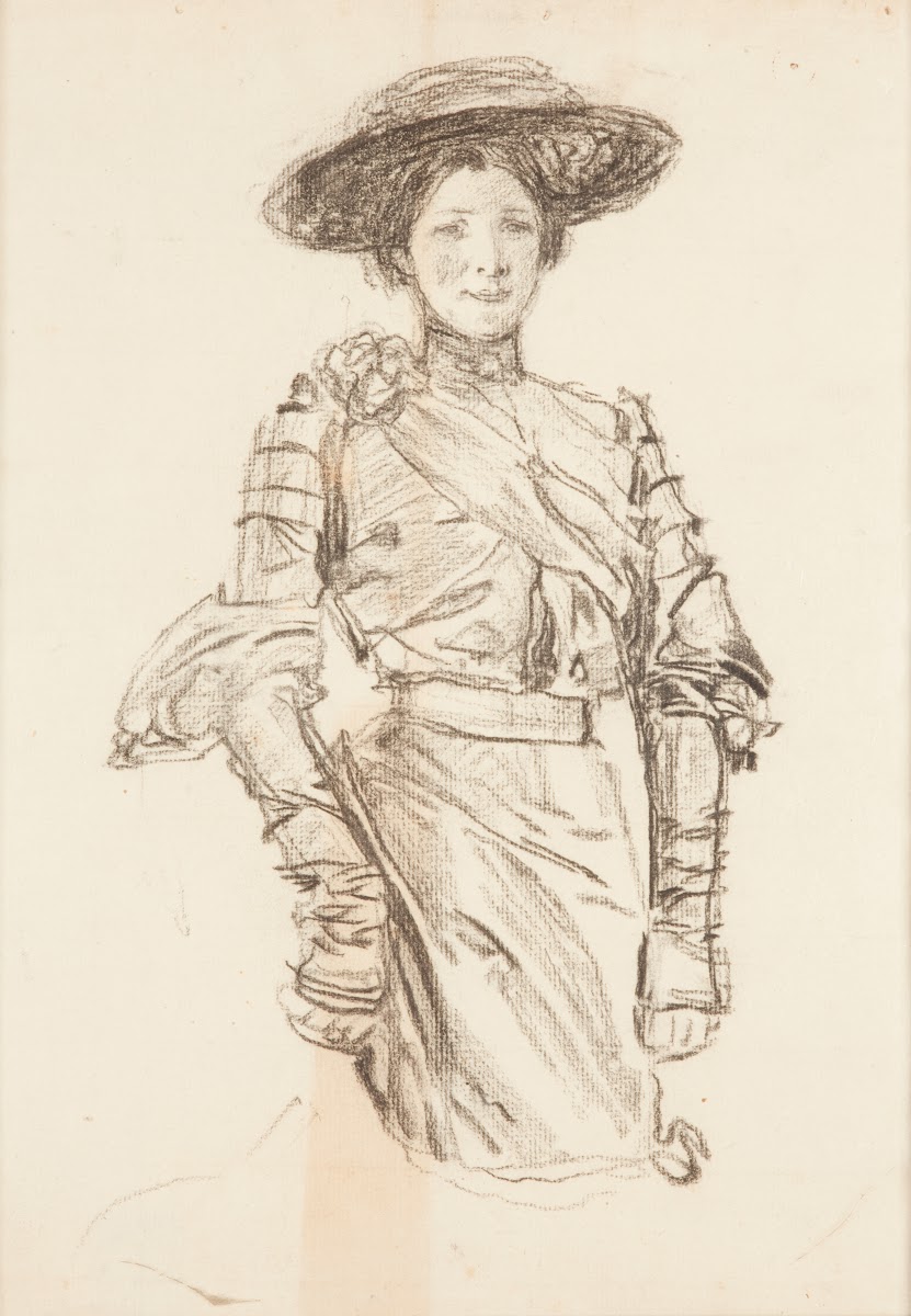 Portret Jadwigi Mehofferowej żony artysty 1902