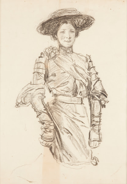 Portret Jadwigi Mehofferowej żony artysty 1902