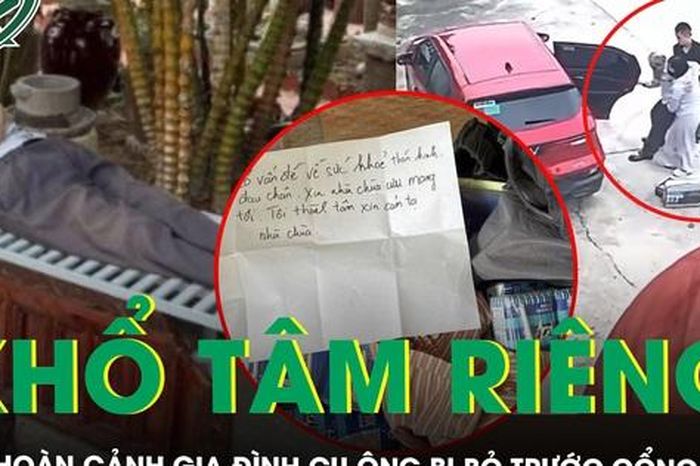 Cụ ông già yếu bị bỏ rơi trước cổng chùa: Cô gái đưa đến là con gái ruột, gia đình có 'khổ tâm riêng' - Báo Sức Khỏe &amp; Đời Sống
