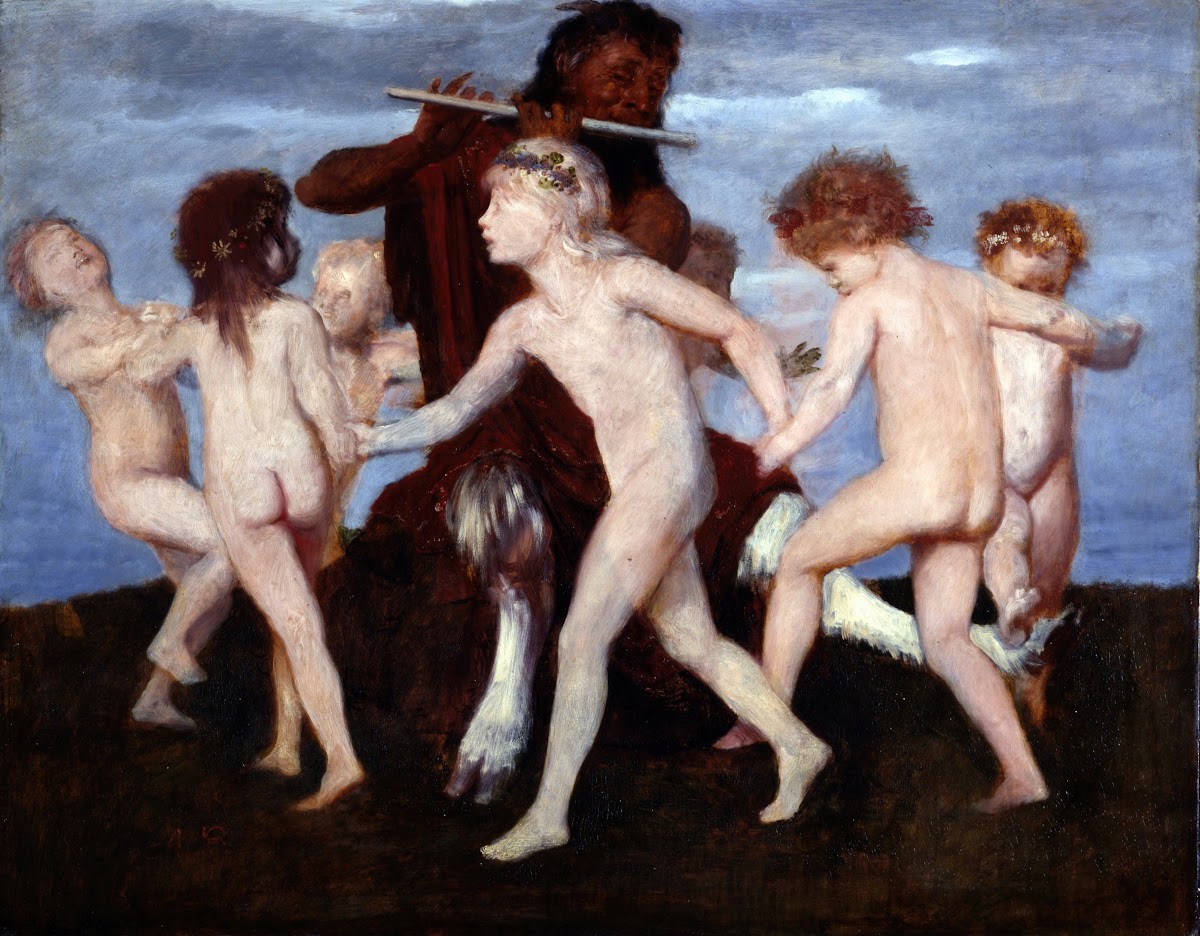 Pan Dancing with Children circa 1884