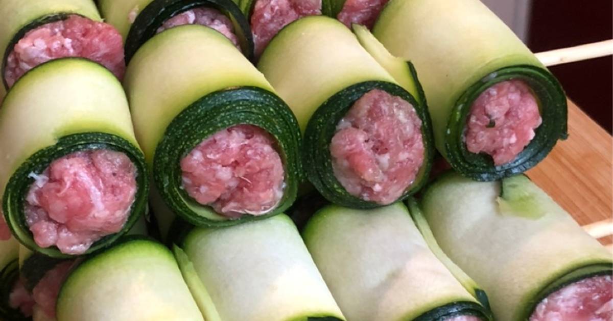 [Grill idea] Bí ngòi cuộn thịt