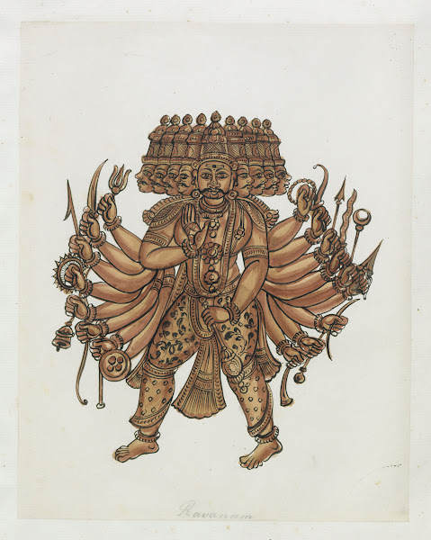 Paintings from the Chidambaram Shrine Pl042 1820 1830