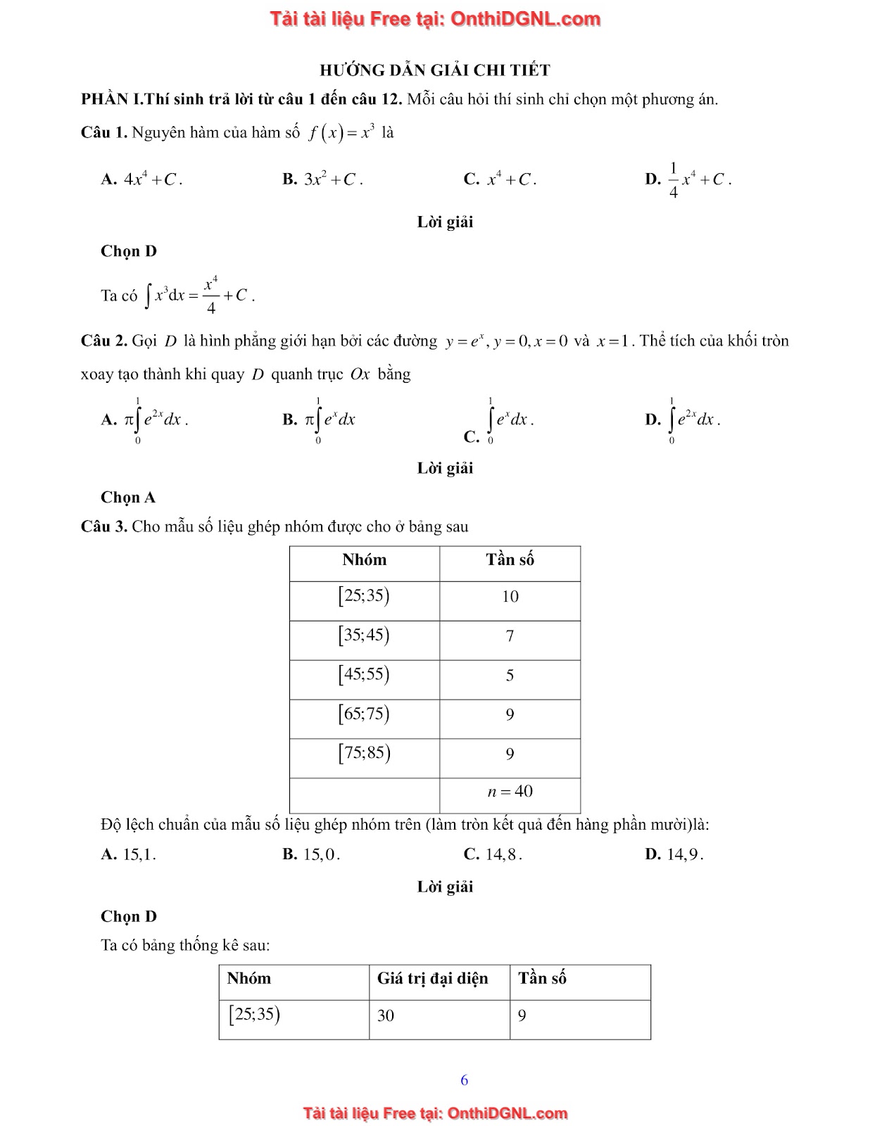 32 đề phát triển minh họa môn toán - có đáp án