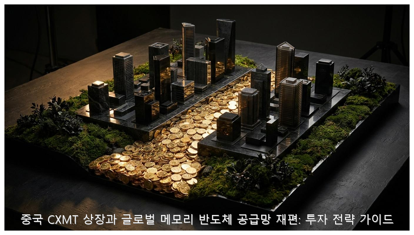 중국 CXMT 상장과 글로벌 메모리 반도체 공급망 재편: 투자 전략 가이드 핵심 안내 및 분석 인포그래픽 (2)