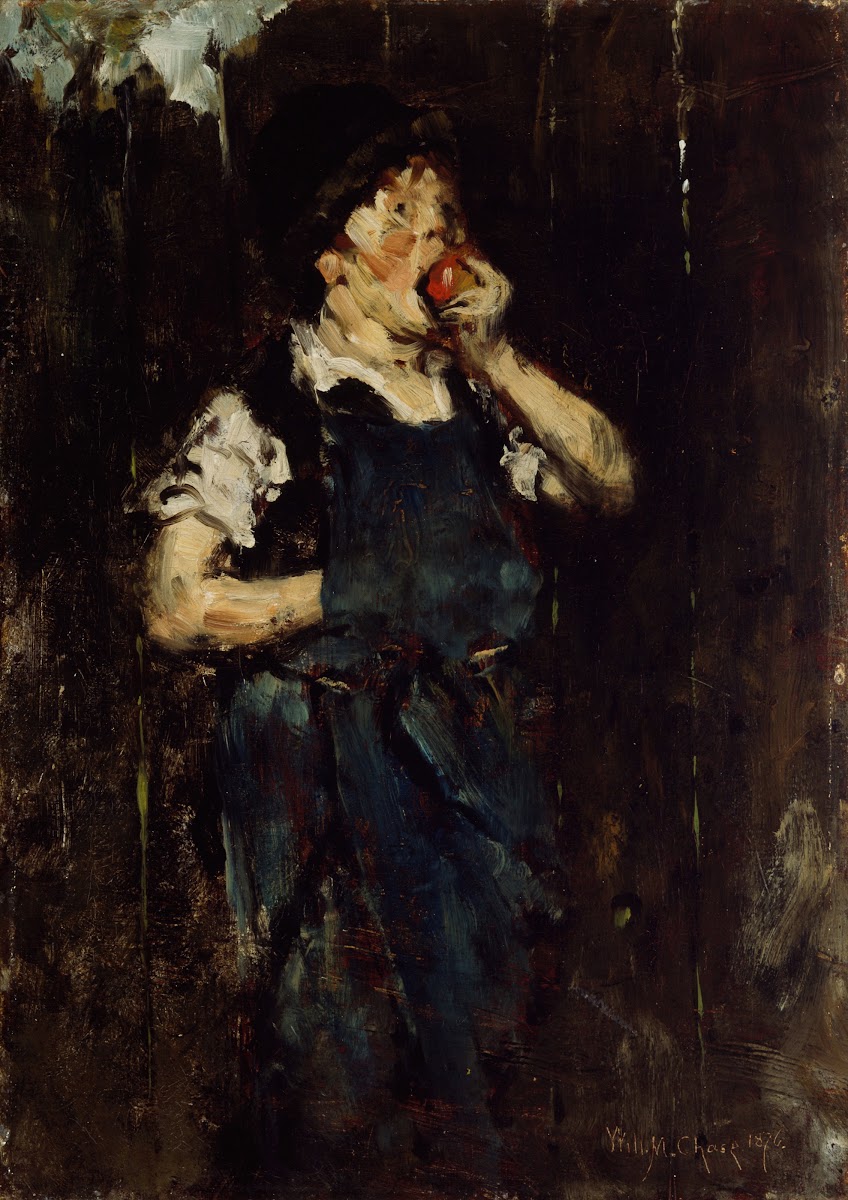 The Apprentice Boy with Apple 1876