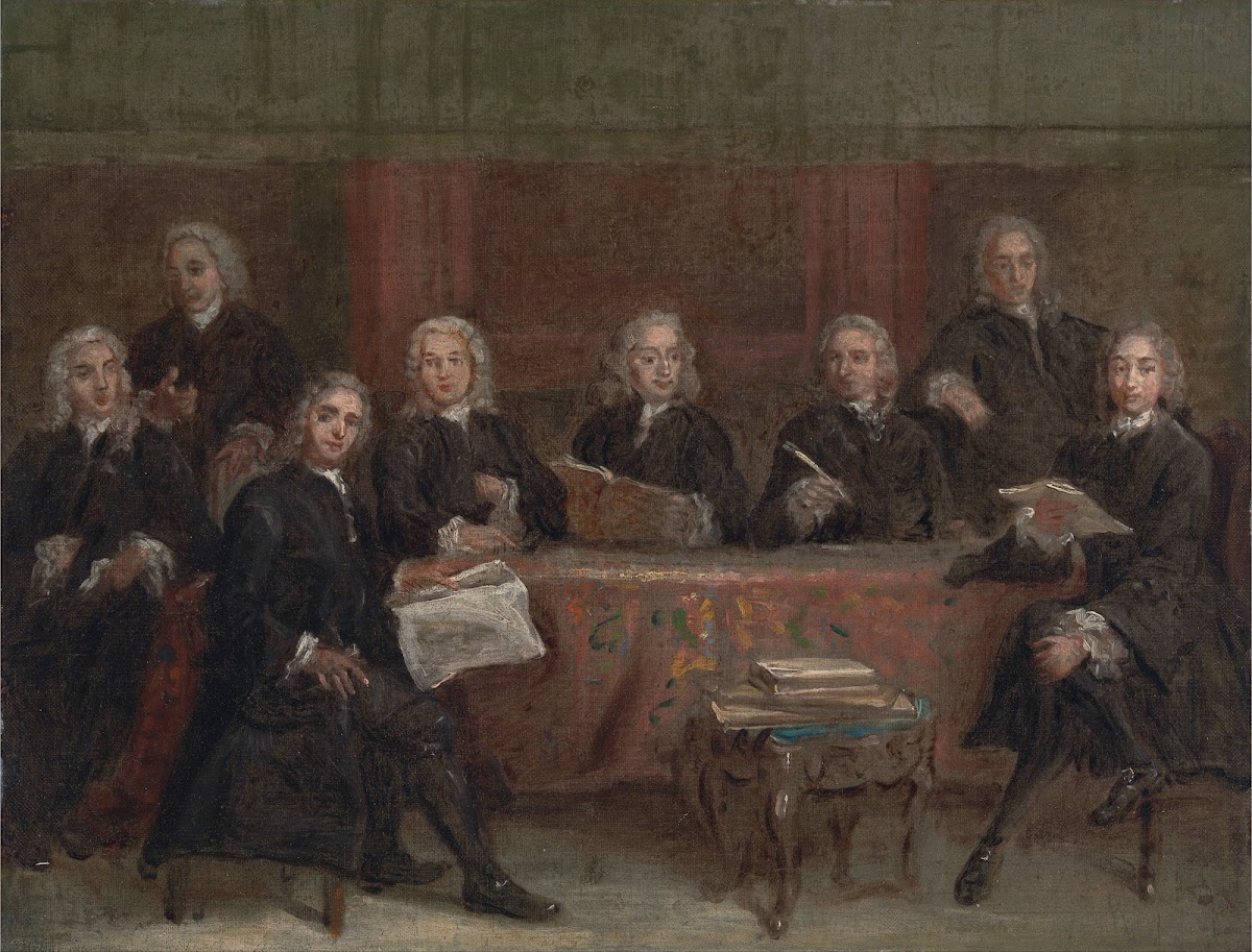 Study for a Group Portrait 1729   1730