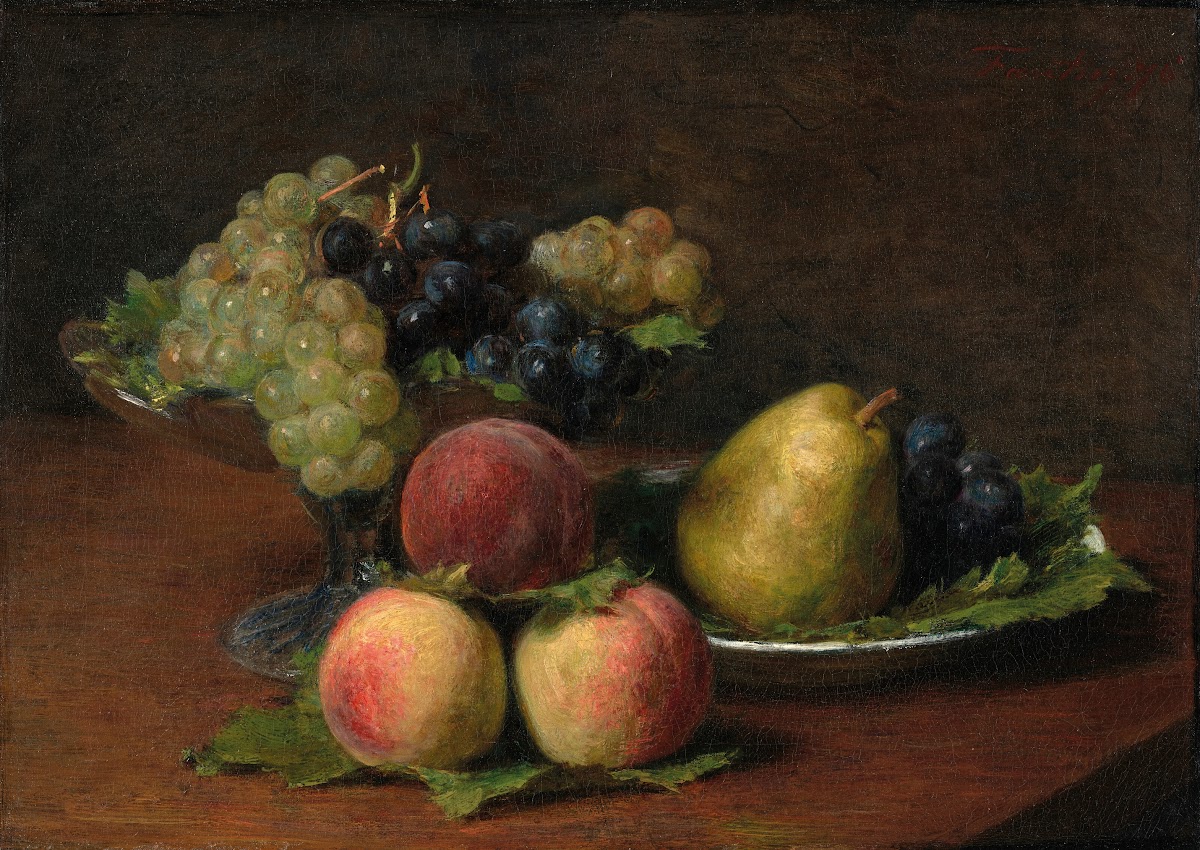 Nature morte fruits 1876