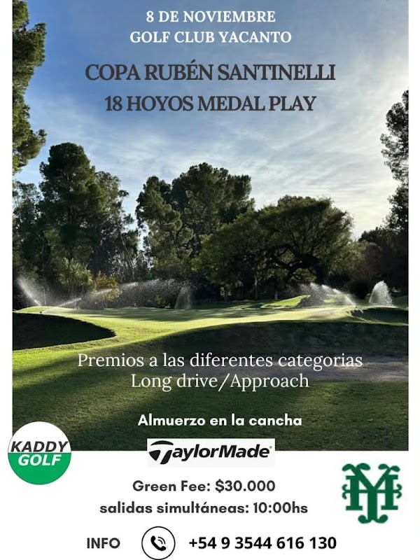 KADDY GOLF - Copa Rubén Santinelli