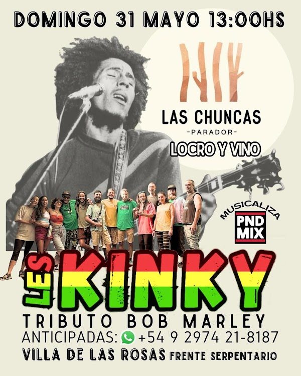 Les Kinky Reggae: Tributo a Bob Marley