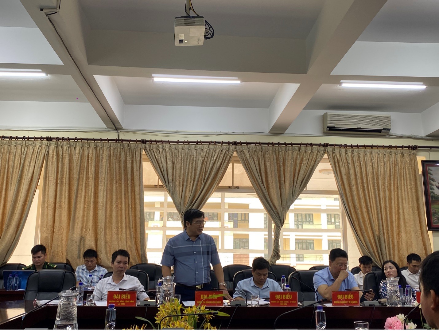 Hội nghị liên kết đào tạo môn học Giáo dục Quốc phòng và An ninh năm học 2023 - 2024