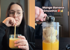 Mango Banana Smoothie
