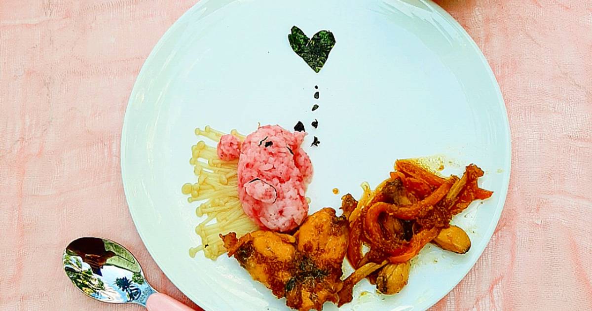 Ếch kho sả ớt cho bé