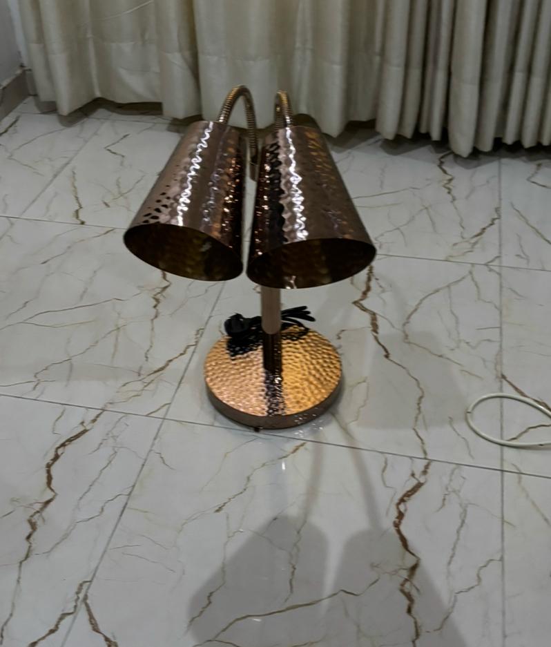 Hammered insulated Lamp (Double)