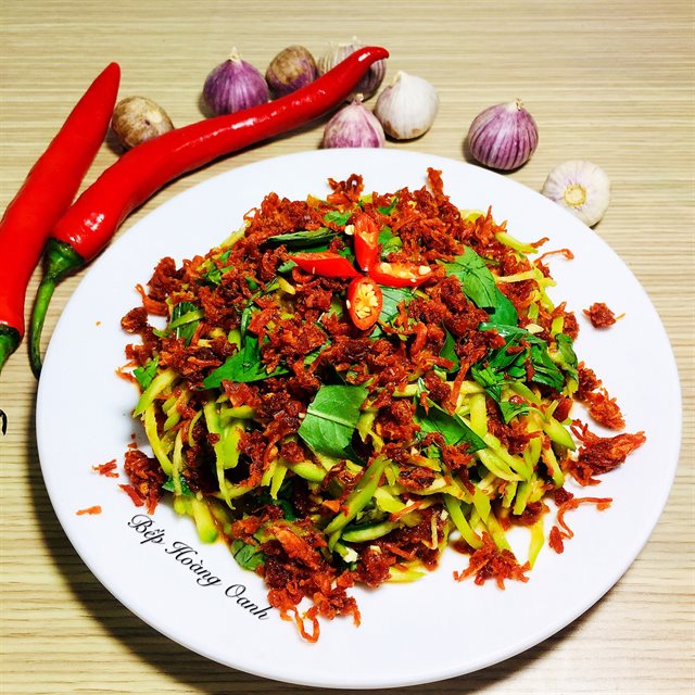 Gỏi Trái Cóc Khô Bò