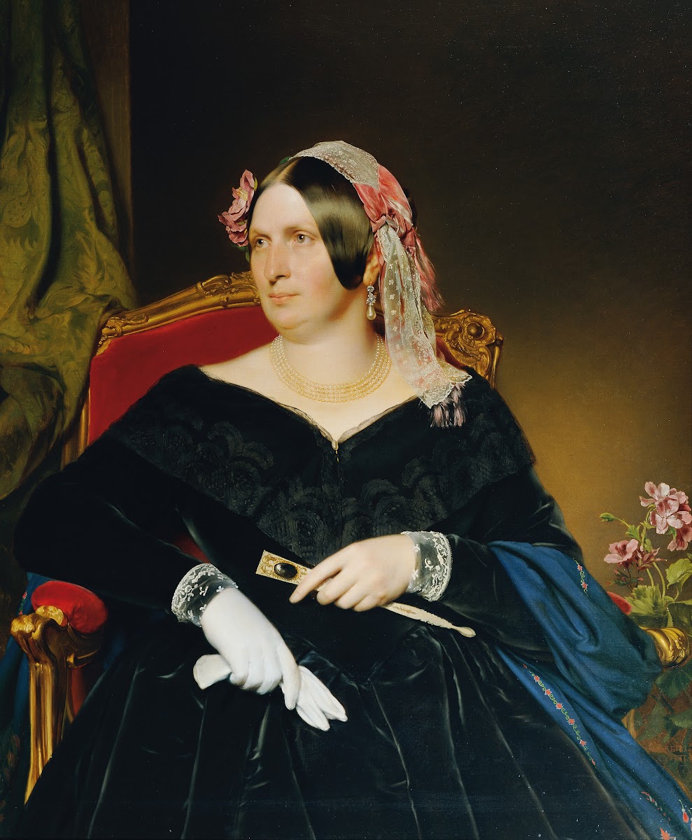Dame im Lehnstuhl 1846
