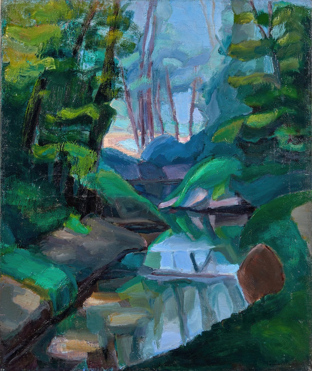 Paysage à la rivière