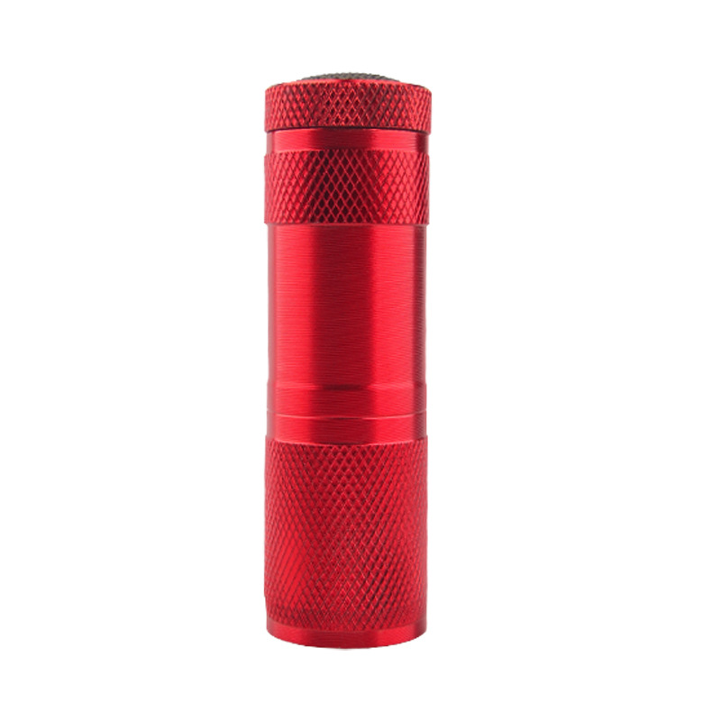 UV flashlight with aluminum housing