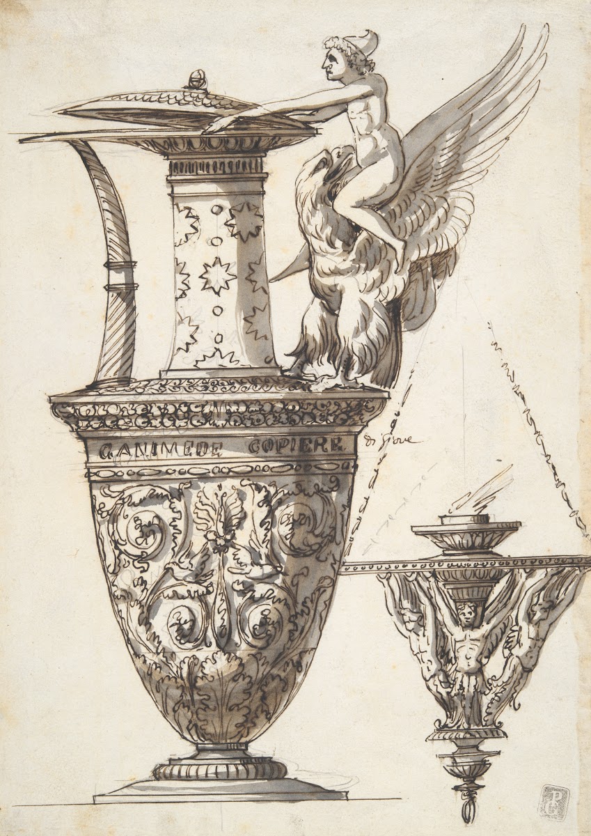 Design for an Elaborate Pitcher andChandelier 1911