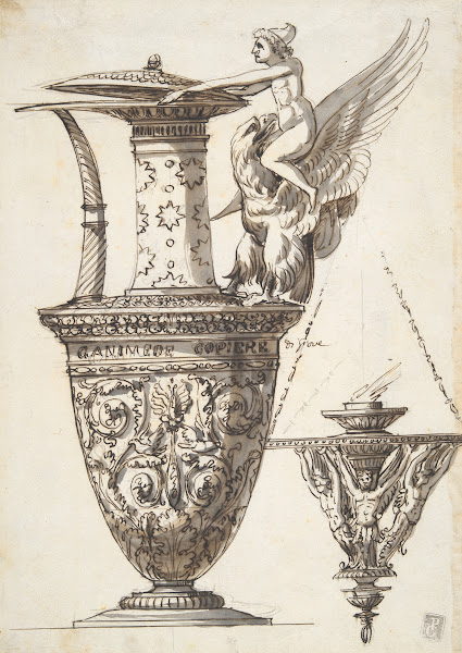 Design for an Elaborate Pitcher andChandelier 1911