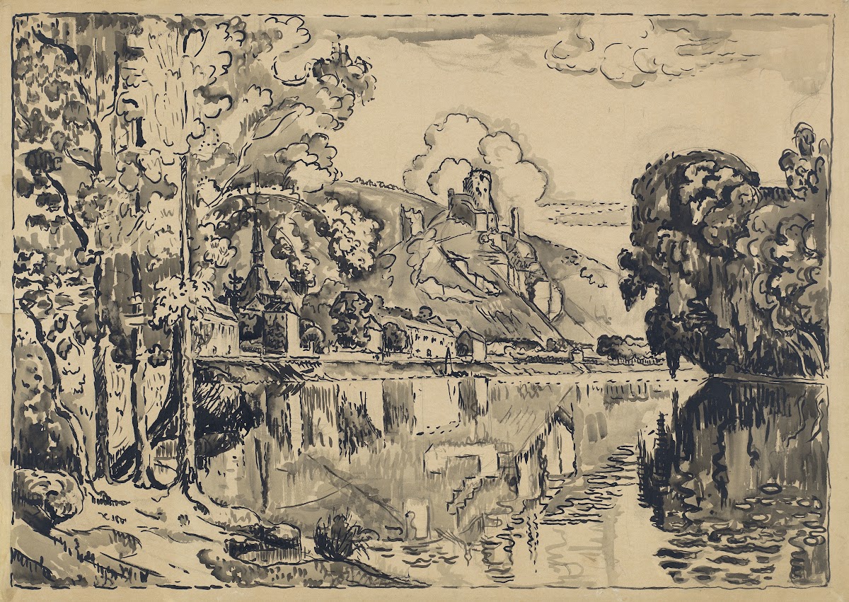 Les Andelys on a Summer Morning 1923