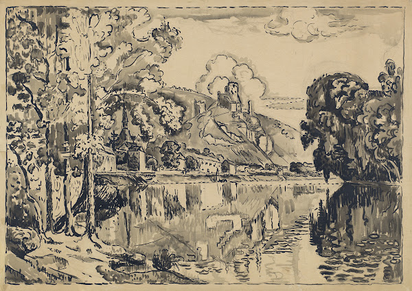 Les Andelys on a Summer Morning 1923