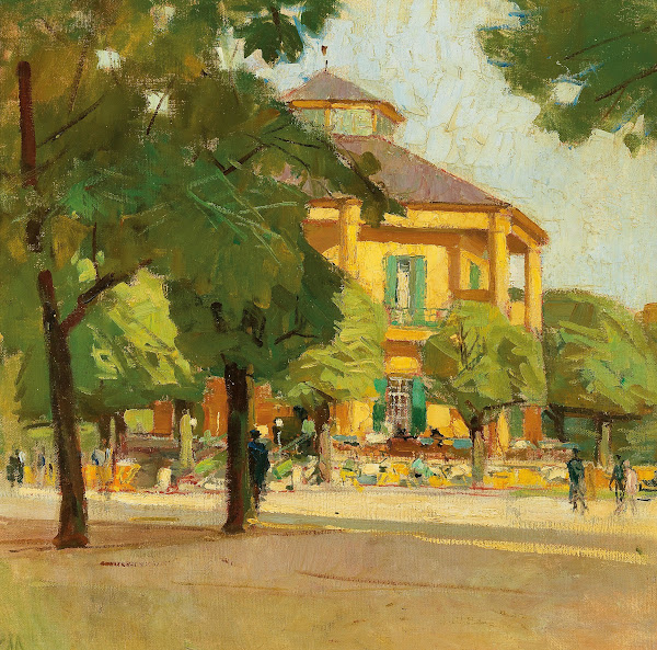 Lusthaus Prater Vienna c 1930