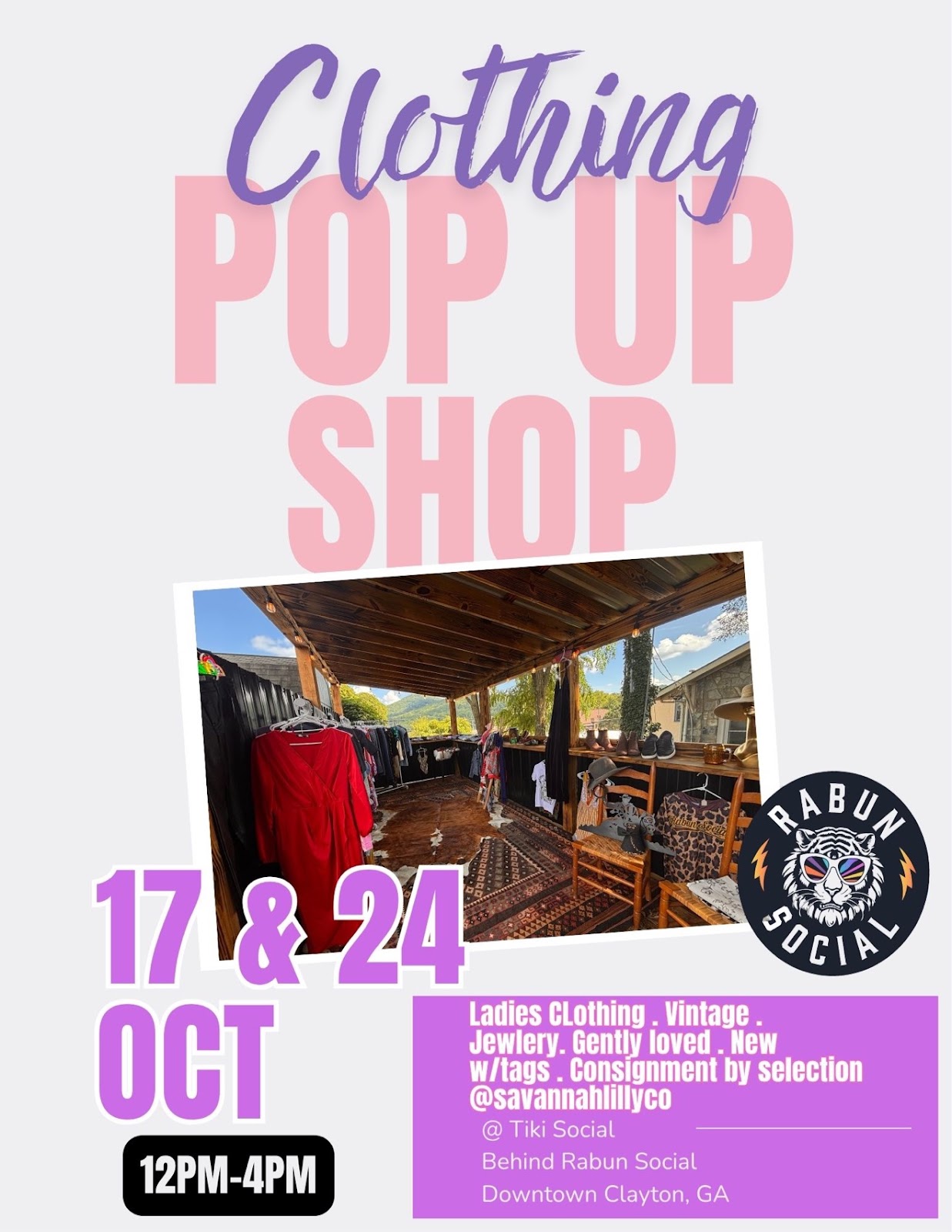 Consignment Pop Up Saturdays