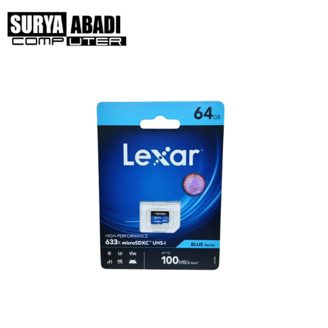 Micro SD Lexar 64 Gb 100 MBPs