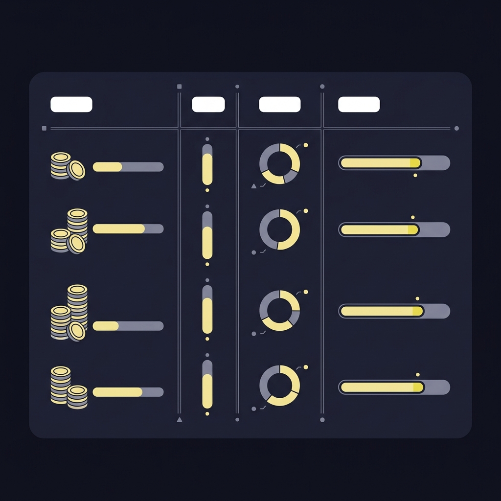 Minimalist 2D vector infographic visually showing a worked numeric example table converting decimal odds to implied probabilities normalized probabilities and expected value How to Remove the Vig from Two-Way Markets