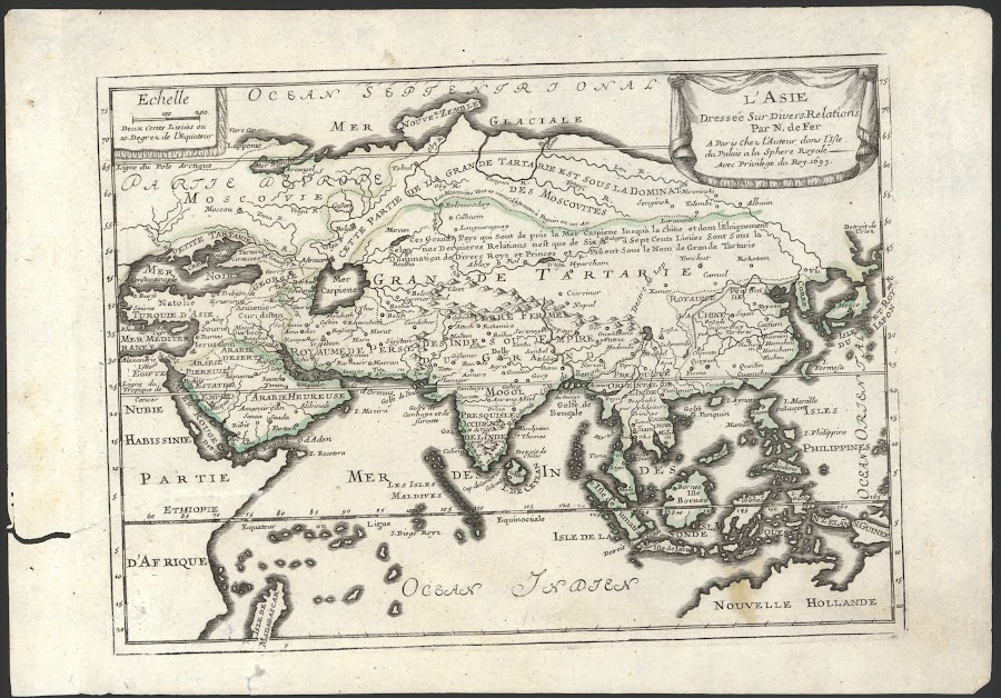 1693_L'Asie dressee sur divers relations