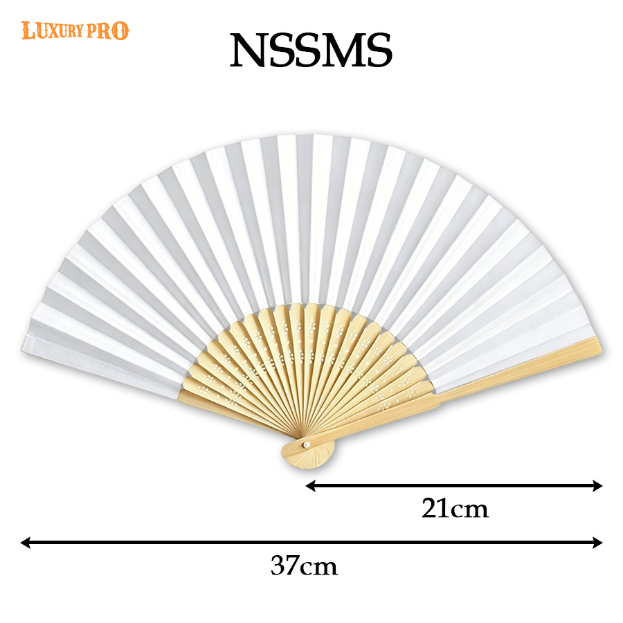 Ladies' plain face fan