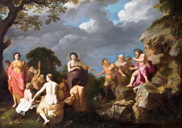 The Musical Contest between Apollo and Marsyas 1630
