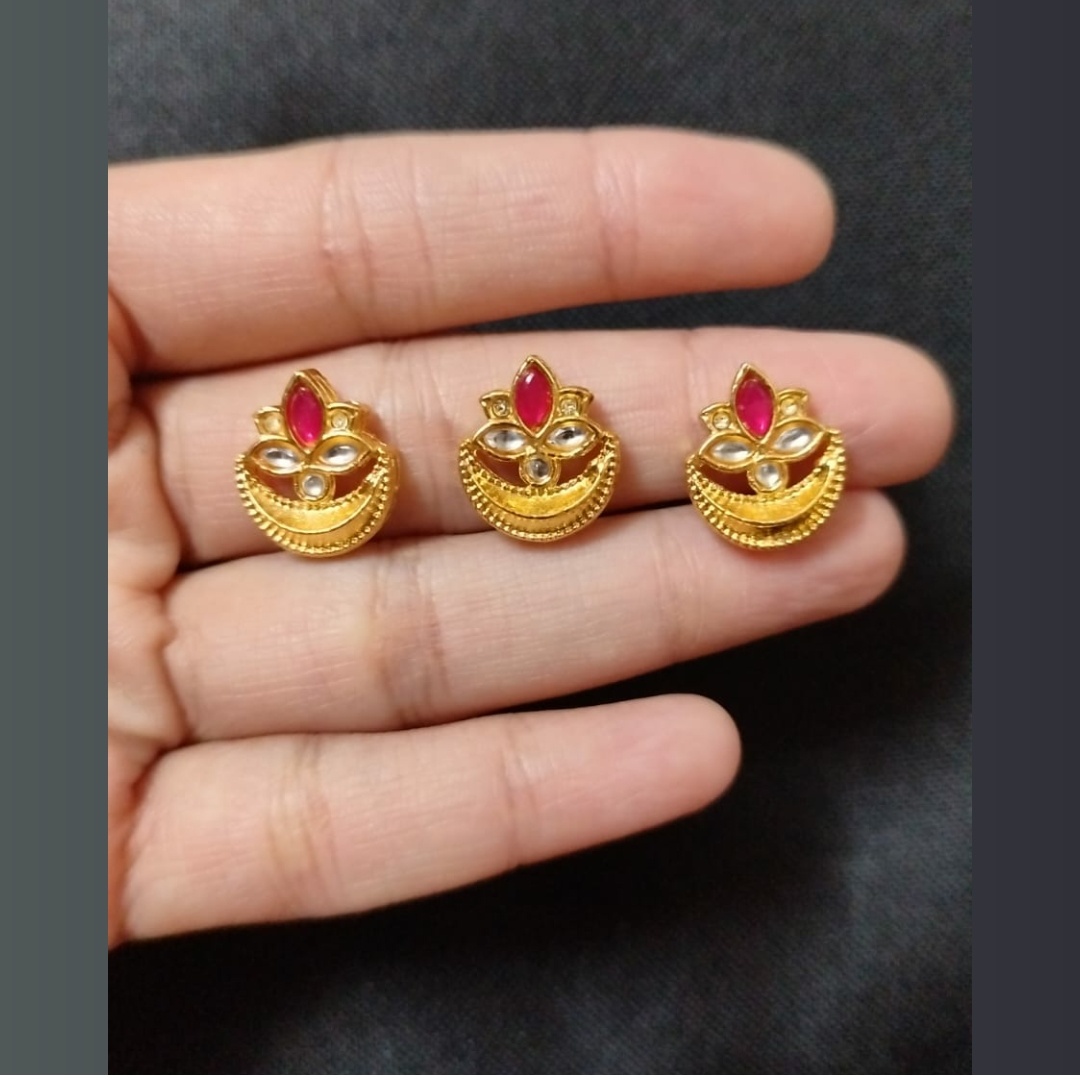 C233  Pink White and pink Tin patti Chandra Pack of 3