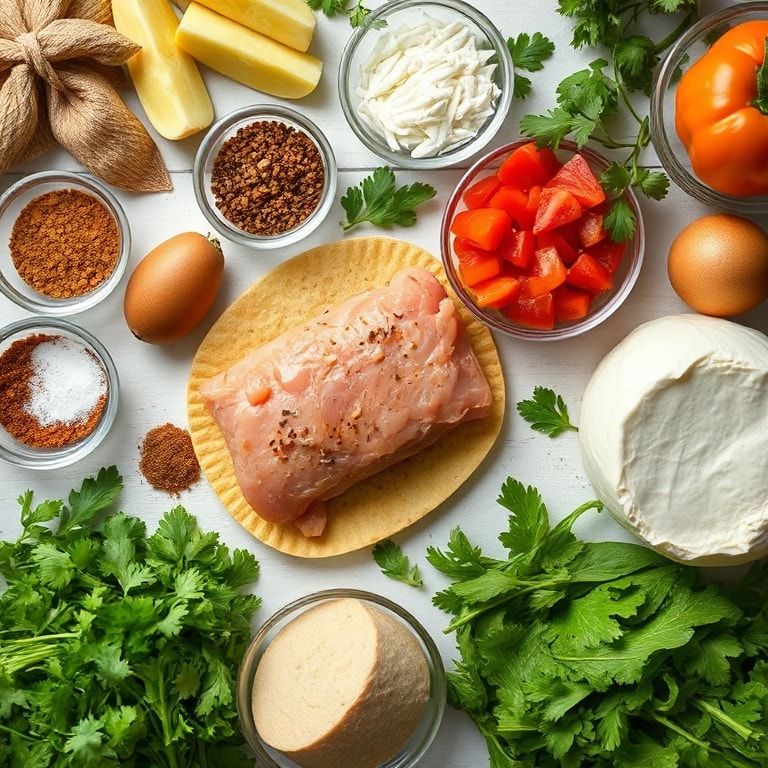 Ingredients for Easy Homemade Taco Bell Tacos Ready in 20 Minutes - Quick & Tasty Family Dinner