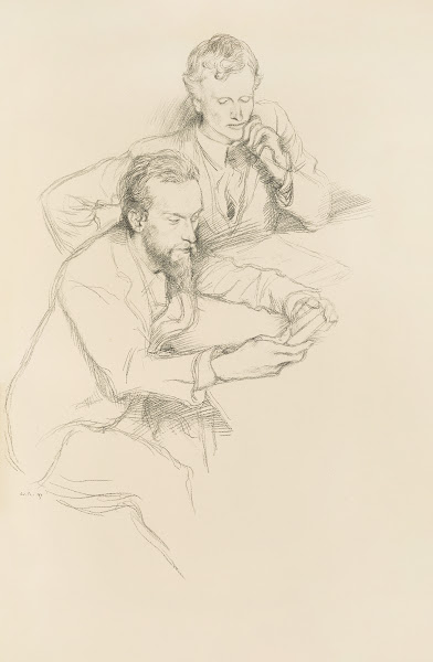 Mr C Ricketts and Mr C H Shannon 1898