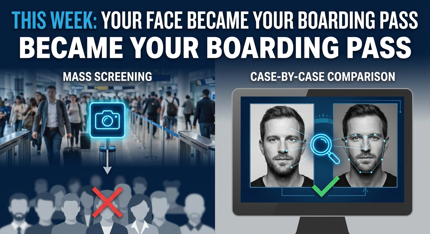 Your Face Is Now Your Boarding Pass. Here's Why That's an Investigator's Problem.