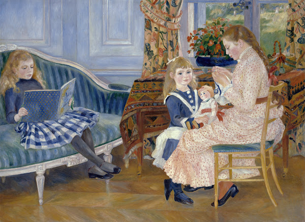 Childrens Afternoon at Wargemont 1884