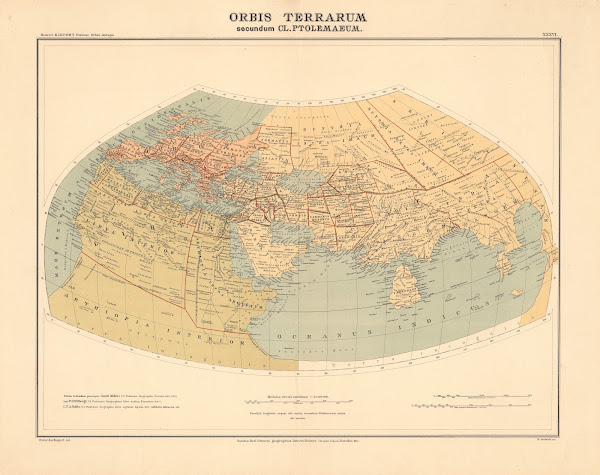 Orbis Terrarum secundum Cl Ptolemaeum 1914