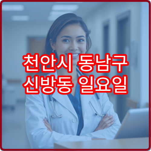 천안시 동남구 신방동 일요일 비뇨의학과 진료 병원 배뇨 이상 증상 대응