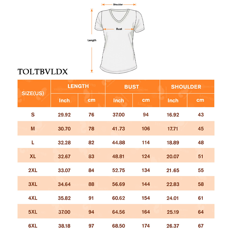 AOP TOL Universal Oversized Raglan Sleeve V-Neck T-Shirt