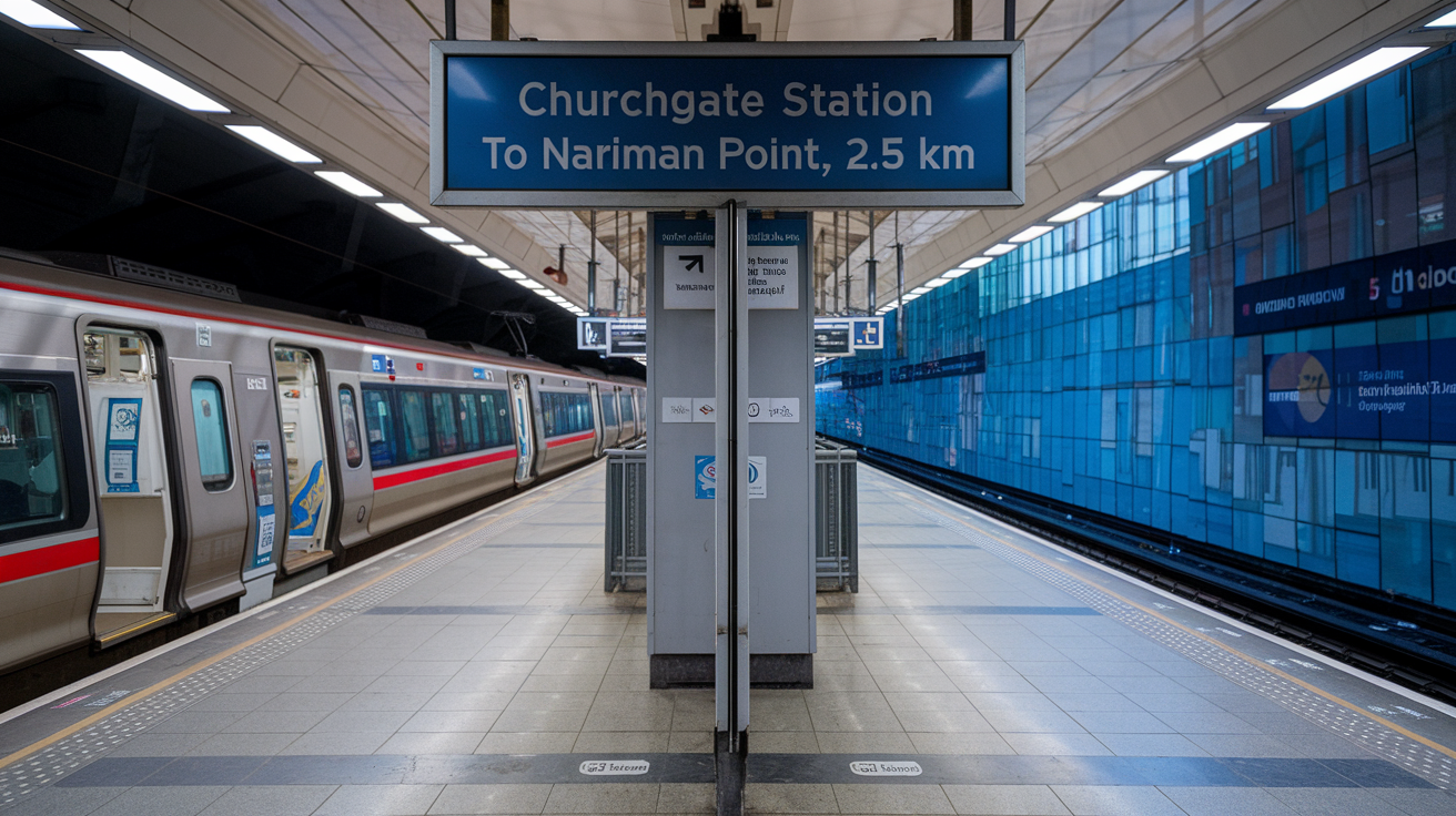 How to Go to Nariman Point from Churchgate Station