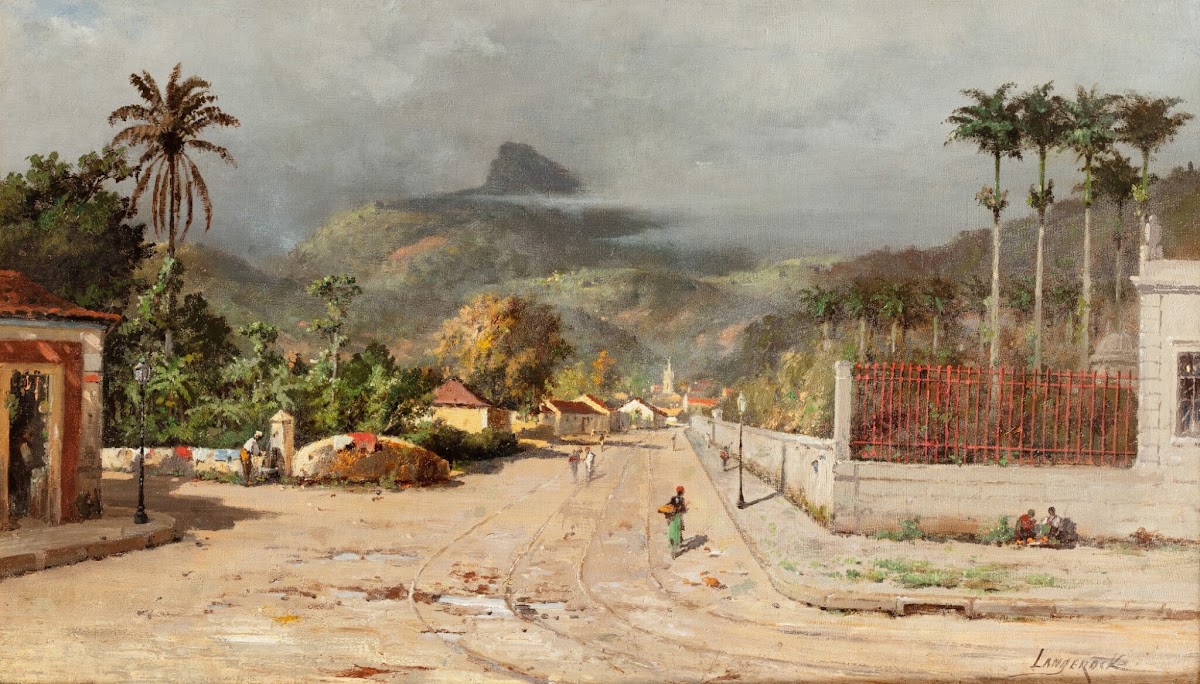 A Street In Rio De Janeiro