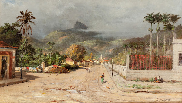 A Street In Rio De Janeiro