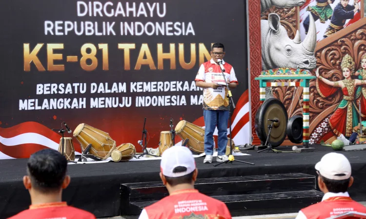 Putri Reza Fauzi Saleh saat mengikuti ajang pemilihan Putera-Puteri Wisata Indonesia 2026.