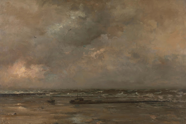 The North Sea at Blankenberge 1871